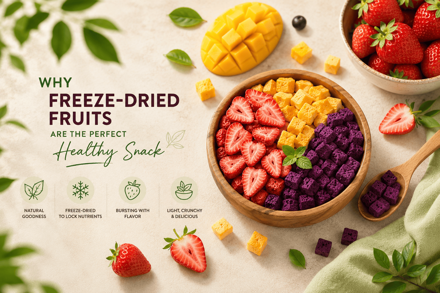 Why Freeze-Dried Fruits Are the Perfect Healthy Snack